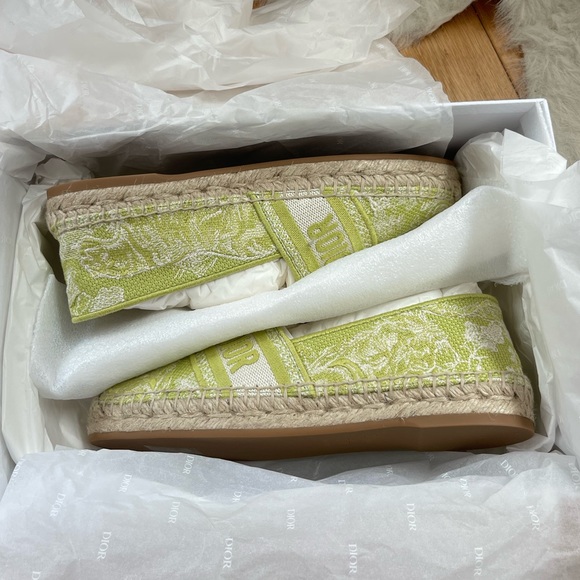 BRAND NEW NEVER WORN DIOR ESPADRILLES 36.5 - Picture 6 of 8